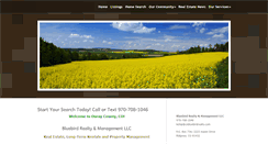 Desktop Screenshot of cobluebirdrealty.com